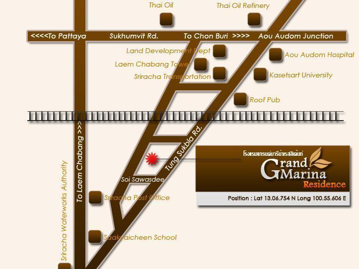 Grand Marina Residence Hotel Ban Laem Chabang Екстериор снимка